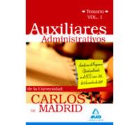 Auxiliar Administrativo De La Universidad Carlos Iii De Madrid. Temario Vol 1.