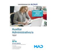 Auxiliar Administrativo de la Universidad de Alcalá. Test