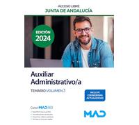 AUXILIAR ADMINISTRATIVO JUNTA DE ANDALUCIA VOL. 3 2024