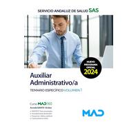 Auxiliar Administrativo/a Del Servicio Andaluz De Salud (sas) Temario