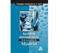 Auxiliar Adtvo. Comun.madrid Especifico