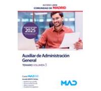 Auxiliar De Administración General (acceso Libre). Comunidad Autónoma
