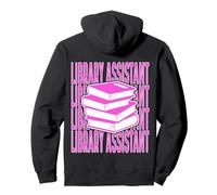 Auxiliar de Biblioteca Amante de los Libros Sudadera con Capucha