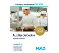 Auxiliar De Cocina De La Administración General. Test Del Temario