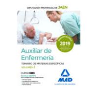 Auxiliar De Enfermería De La Diputación De Jaén. Temario De Materias Específicas Volumen 1