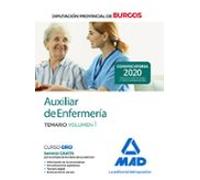 Auxiliar De Enfermería De La Diputación Provincial De Burgos. Temario