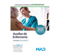 Auxiliar de enfermeria vol 2 extremadura