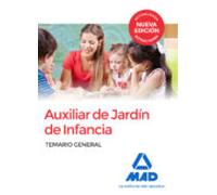 Auxiliar De Jardín De Infancia. Temario General