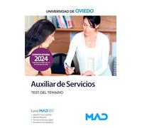 Auxiliar de Servicios de la Universidad de Oviedo. Test del temario