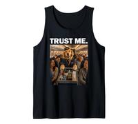Auxiliar de Vuelo Golden Retriever Amante Trust Me Camiseta sin Mangas