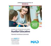 AUXILIAR EDUCATIVO CUERPO TECNICO AUXILIAR TEMARIO MURCIA