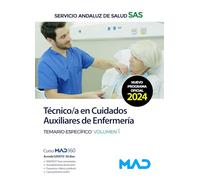 Técnico/a En Cuidados Auxiliares De Enfermería. Temario Específico Vol