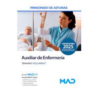 Auxiliar enfermeria Principado de Asturias. Temario 1 (2025)