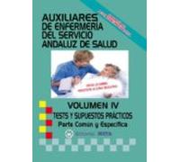 Auxiliar Enfermería Sas Tests Y Supuestos Prácticos Volumen Iv