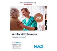AUXILIAR ENFERMERIA TEMARIO 1 DIPUTACION PROVINCIAL BURGOS