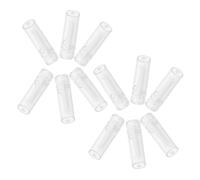 Auxiliar para Lentes de Contacto de Silicona y Plástico 12 Piezas | Diseño Hueco con Ventosa, Caja de Almacenamiento Incluida, Blanco, Uso Diario y Viaje