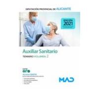 Auxiliar Sanitario de la Diputación Provincial de Alicante. Temario volumen 2