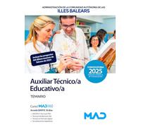 Auxiliar Técnico/a Educativo/a de la Administración de la Comunidad Autónoma de les Illes Balears. Temario