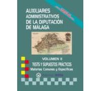 auxiliares administrativos de la diputación de málaga (tests)
