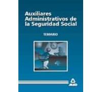 Auxiliares Administrativos De La Seguridad Social-temario
