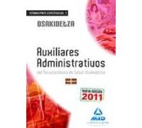 Auxiliares Administrativos Osakidetza.temario Parte Especificavo L 1