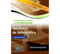 Auxiliares De Informatica De La Comunidad Autonoma De Extremadura Test