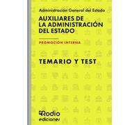 Auxiliares de la Administración del Estado. PROMOCIÓN INTERNA. Temario y Test (SIN COLECCION)