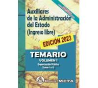 auxiliares de la administracion del estado turno libre volumen i