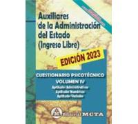 auxiliares de la administración del estado turno libre volumen iv