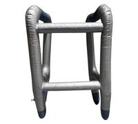 Auxilio para caminar inflable - Juego de cañas de material PVC Decoración para fiestas de Halloween, Walker inflable | Accesorio para disfraz de ciudadano mayor Gag para adultos Novedad Blow U