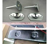 AUXPhome Conector universal para sofá seccional, para sofá, sofá, seccional, conector de unión de un solo pin para reclinar/sofá, muebles, suites, paquete de 2