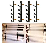 AUXPhome Organizador de palos de golf de 5 capas, soporte de pared, soporte de pared, capacidad para hasta 10 palos de golf