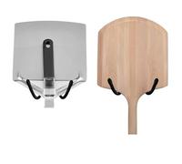 AUXPhome Soporte universal para pala de pizza, montaje en pared, soporte organizador, paquete de 2