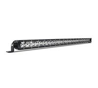 AUXTINGS 82cm 32 Pulgadas 150W Spot Single Row 12000LM Off Road LED Niebla y conducción Barras de luz de Parachoques de Techo 2 Soportes de Montaje de Estilo, 12V 24V Impermeable