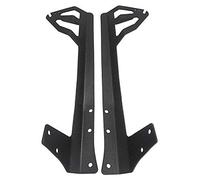 AUXTINGS barra de luz LED recta de 52 pulgadas soportes de montaje sobre parabrisas, lámparas en un soporte de montaje de pilar para Wrangler JK 2007-2017