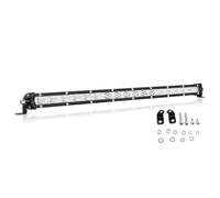 AUXTINGS Barra de luz LED Ultra Delgada de 20 Pulgadas 90W con Soporte de Montaje para IP67 Impermeable para Off-Road,Camión,Coche,ATV,SUV,Barco