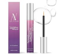 AUYAO Serum Pestañas Crecimiento, 0.5ml/0.17 fl.oz Sérum de Pestañas, Crece Pestañas, Aumentador de Pestañas, Tarjetas de Medición para un Éxito Visible