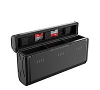 AuyKoo Caja de Carga rápida Inteligente 3 Ranuras TF Tarjeta Bolsa de Almacenamiento para GoPro Hero 11 10 9 Negro batería cámara de acción Accesorios