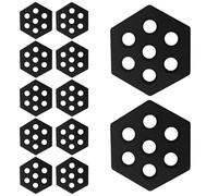 AUYXSSZ Almohadilla de tracción para Tabla de Surf Hexagonal | adhesiva, diseñada para amantes del surf de tabla corta y larga.