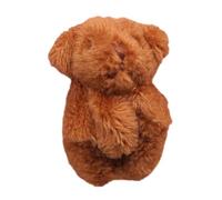 AUYXSSZ Animales de Peluche realistas para casa de muñecas, Accesorios en Miniatura para exhibir Creatividad, casa de muñecas, Oso, Escala 1/12, Muy , Oso Pardo , 4.5 cm