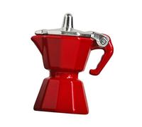 AUYXSSZ Cafetera de Metal en Miniatura para casa de muñecas a Escala 1/12. Juguete de Cocina Duradero para entusiastas Que realza la autenticidad y la , Rojo , 25x30x16 mm