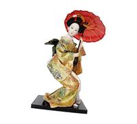 AUYXSSZ de muñeca Kokeshi Japonesa Hecha a Mano, Adorno Coleccionable, Regalo para Amigos en Cualquier celebración, Coleccionable para mesita de Noche, decoración de para