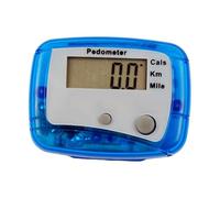 AUYXSSZ Deportes al Aire Libre Caminata portátil Proporciona contadores de Pasos continuos para Caminar Podómetros Digitales repletos de Funciones Estilo de, Azul, 4.8 x 3.5 x 2.2 cm