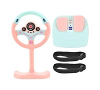 AUYXSSZ El Juguete de Volante de simulación con Sonido Ligero fomenta el Juego imaginativo y enseña conocimientos sobre el tráfico a los niños Volante
