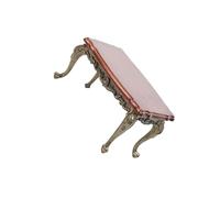 AUYXSSZ en Miniatura para casa de muñecas Creativa, Modelo de para Madera, Juguetes Que inspiran y divierten a los niños, Accesorios de Paisaje en Miniatura , Grande con Pata Cian