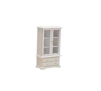 AUYXSSZ Encantadora estantería para Libros con cajones, Modelo de casa de muñecas a Escala 1/12, Armario de Almacenamiento de casa de muñecas bellamente