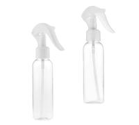AUYXSSZ Juego de botellas con pulverizador con gatillo, pulverizador de maquillaje y de maquillaje para almacenamiento de viaje y perfume, juego de 2 botellas, 120 ml
