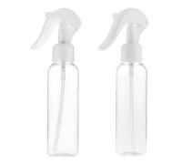 AUYXSSZ Juego de botellas con pulverizador con gatillo, pulverizador de maquillaje y de maquillaje para almacenamiento de viaje y perfume, juego de 2 botellas, 150 ml