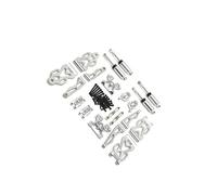 AUYXSSZ Juego de Piezas de Repuesto para Coche RC de Metal, diseñado para una fácil instalación en Varios Modelos RC, lo Que Garantiza actualizaciones, Plata