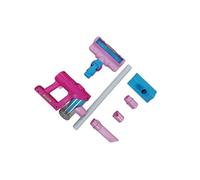 AUYXSSZ Juego de rol de aspiradora para niños, Juego de simulación, Juguetes de Limpieza para desarrollar Habilidades de Cuidado, de Aprendizaje para, Rosa, 15.7 x 7 x 76 cm